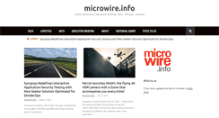 Desktop Screenshot of microwire.info